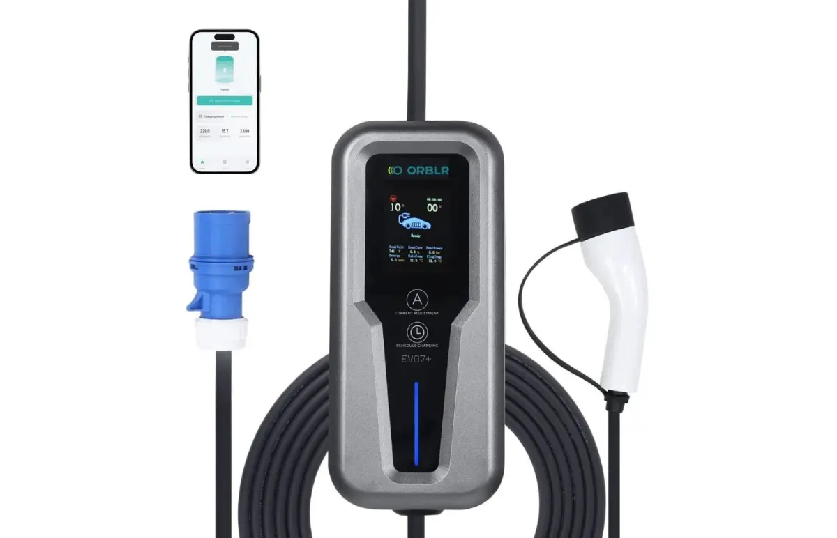 Portable 7.2kW EV Charger for Home